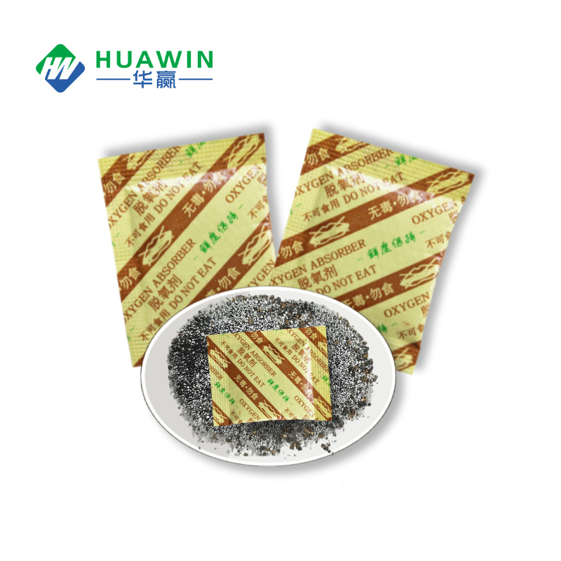 oxygen absorber for food storage