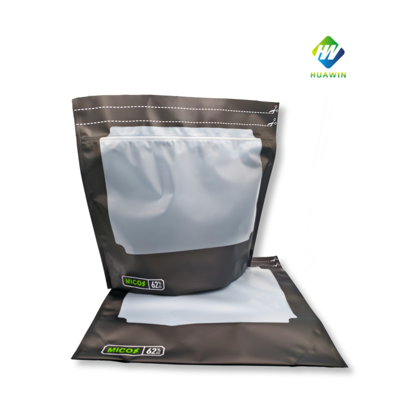 Large customizable ziplock mylar plastic Bag